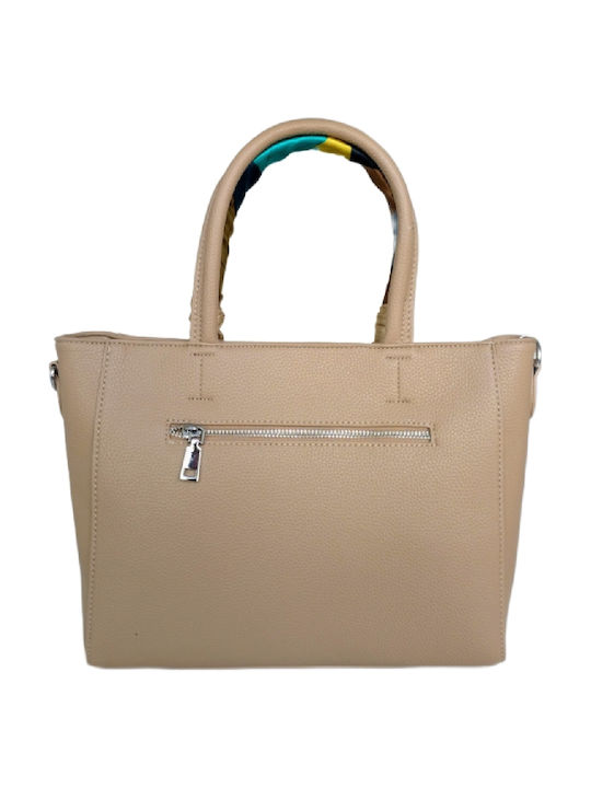 Women's Beige Shoulder Bag