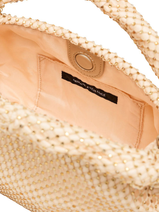 Fabric Women's Crossbody Bag Gold