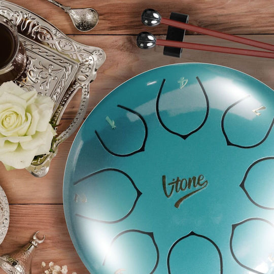 V-tone Steel Tongue Drum 8 Notes 15.24cm