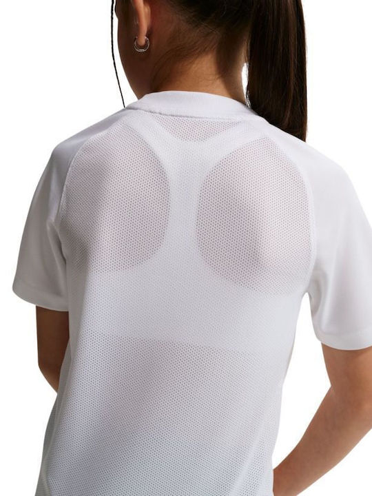 Παιδικό T-shirt Dri-Fit White Park Viii