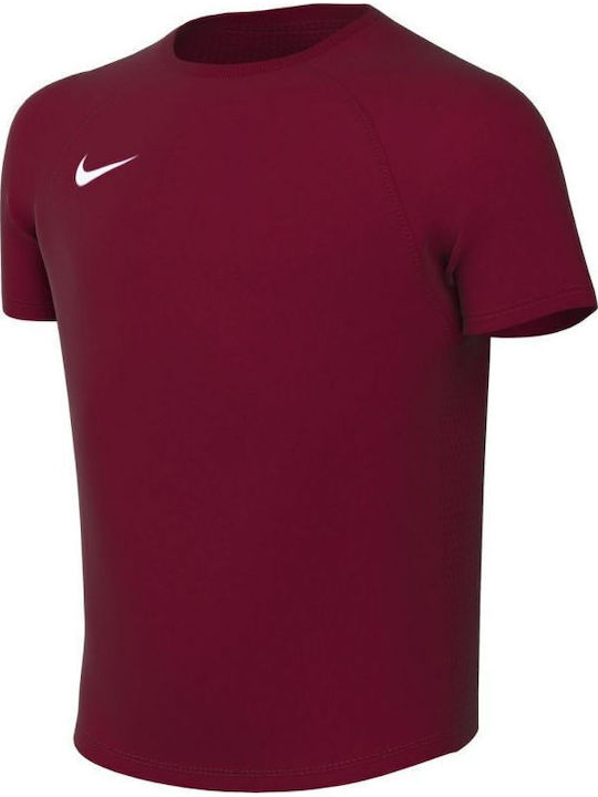 Παιδικό T-shirt Dri-Fit Burgundy Park Viii