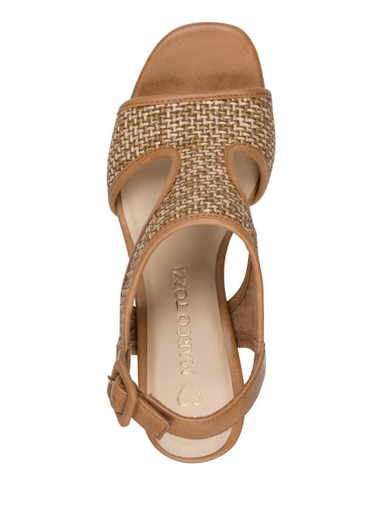 Damen Sandalen Braun