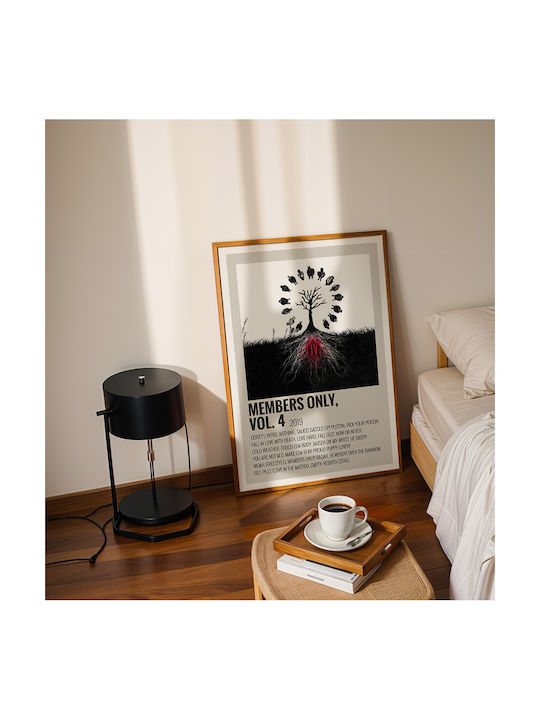 Music Poster Members Only Vol 4 Xxxtentacion Ms714 21cm X 30cm White Frame Pvc