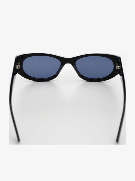 Akila Women Sunglasses with Black Frame and Black Lens NEWT-1