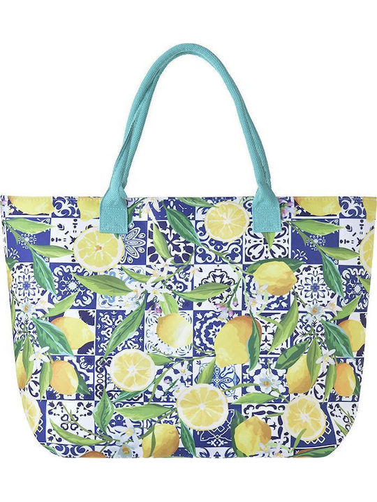 Ble Resort Collection Υφασμάτινη Τσάντα Θαλάσσης Μπλε Ble Resort Collection Υφασμάτινη Τσάντα Θαλάσσης Μπλε