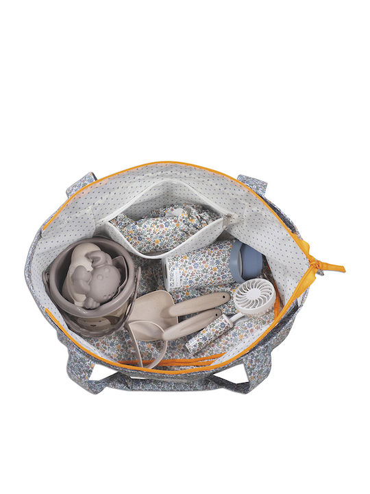 Walking Mum Stoff Strandtasche Mehrfarbige