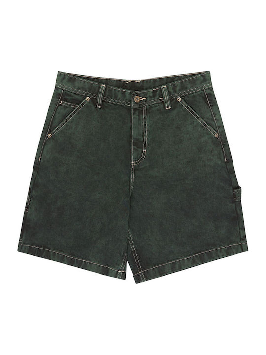 Ανδρική Βερμούδα Τζιν Black Green Tint