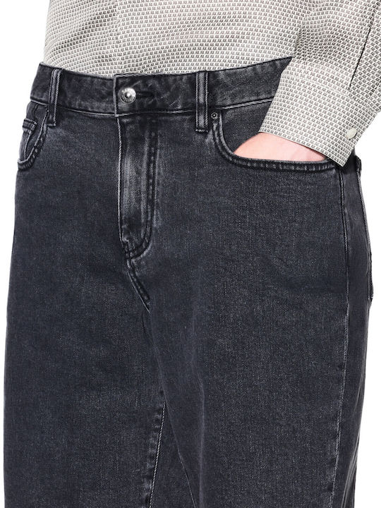 Men's Gray Denim Shorts