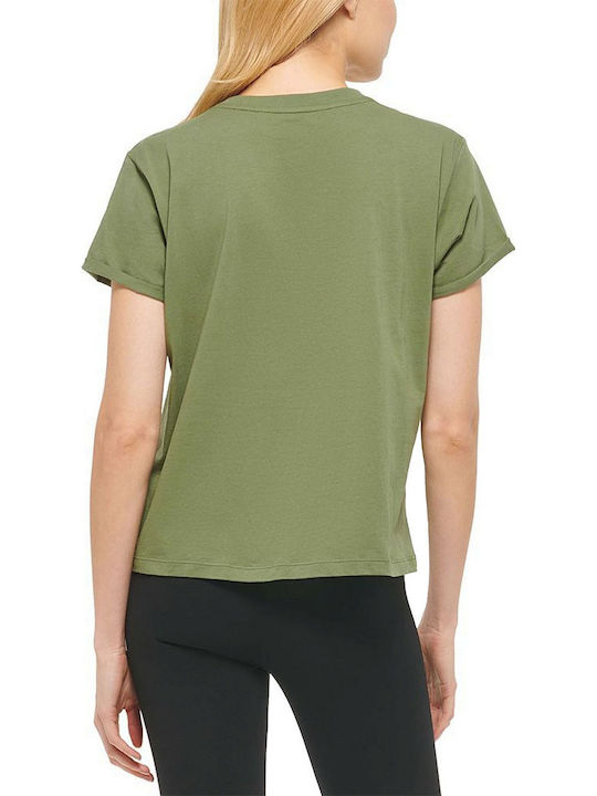 DKNY Logo T-Shirt Khaki