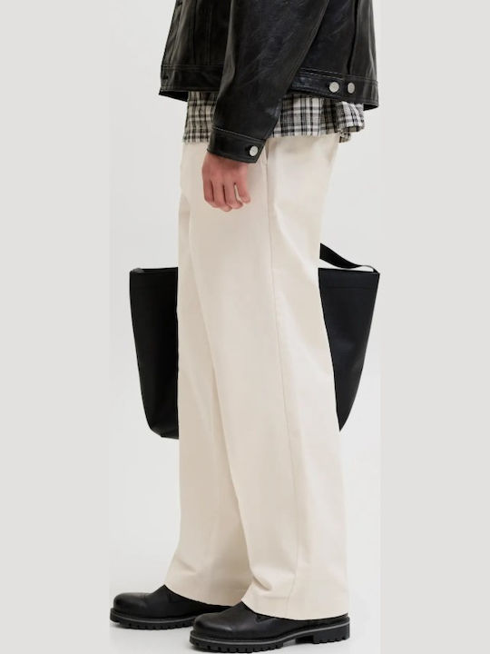 Chino Trousers Elastic Beige