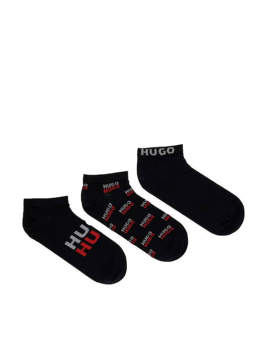 Hugo Hugo Herren Socken Schwarz 3er Pack