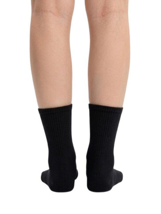 Soccus Șosete Pentru Femei Negre 2Pack
