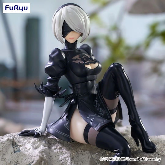 Nier Automata Ver1.1a Opritor De Noodles Yorha Nr 2 Tip B Figurină Statuie 13cm