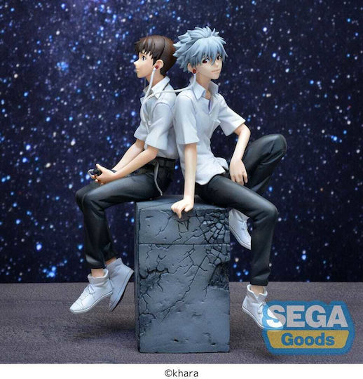 Rebuild Evangelion Luminasta Pvc Statue Shinji & Kaworu Evangelion New Theatrical Edition Kaworu Ver 17 Cm