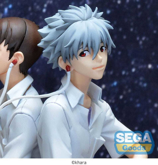 Rebuild Evangelion Luminasta Pvc Statue Shinji & Kaworu Evangelion New Theatrical Edition Kaworu Ver 17 Cm