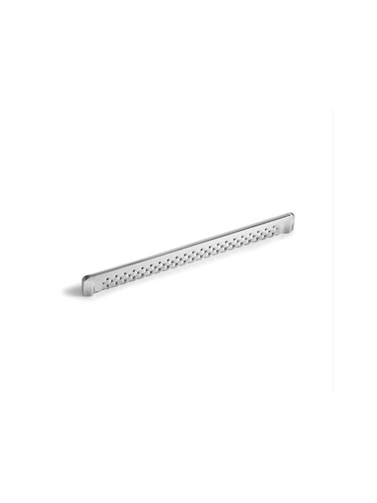 Viobrass Λαβή Επίπλου από Μέταλλο Inox Matt 128mm (Απόσταση Κέντρων 128mm) 96