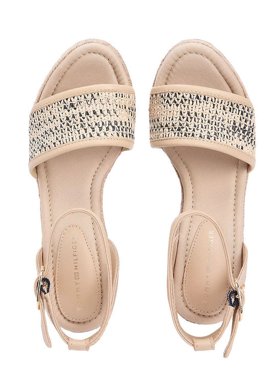 Summer Women's Platform Espadrille Style Beige
