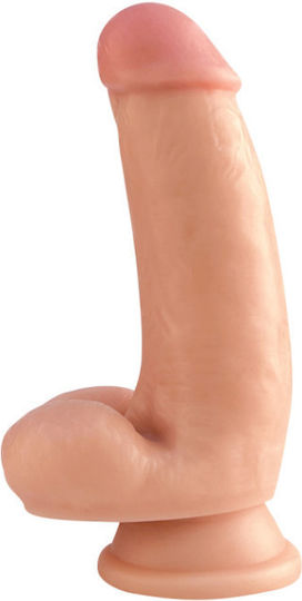 APH Realistic Dildo with Scrotum and Suction Cup Flesh