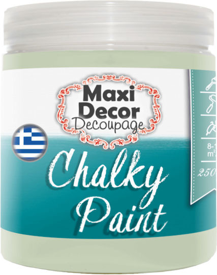 Maxi Decor Chalky Paint Κιμωλίας 503 Βεραμάν Πράσινο 750ml