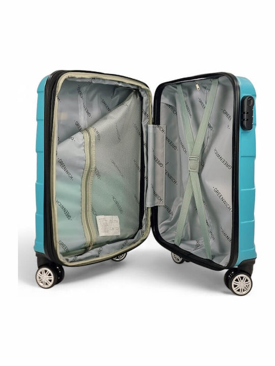 Greenwich 125 Cabin Suitcase Aqua Peacock Blue Greenwich 125 Cabin Suitcase Aqua Peacock Blue