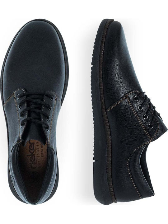 Leather Men's Moccasins In Black Colour