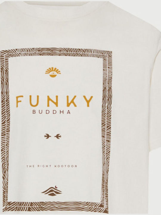 Funky Buddha T-Shirt Weiß