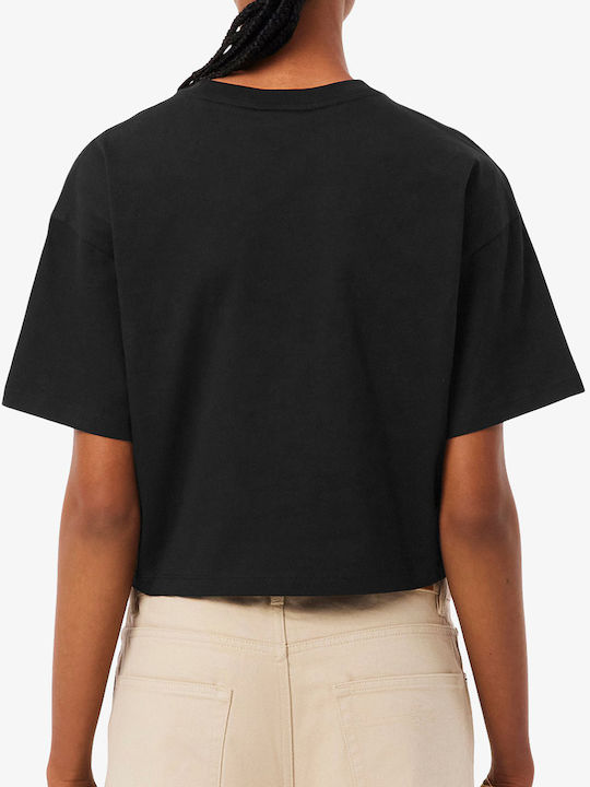 Lacoste Μπλούζα Μαύρη
