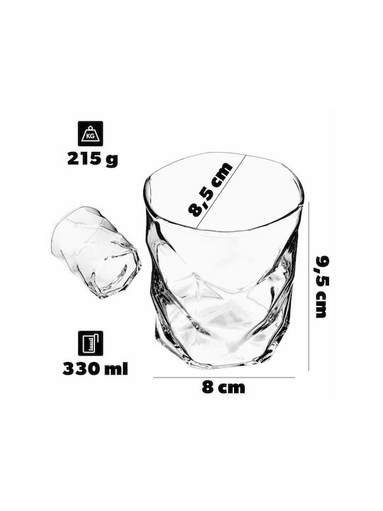 Kadax Kadax Whiskey Wasser Glas 330ml