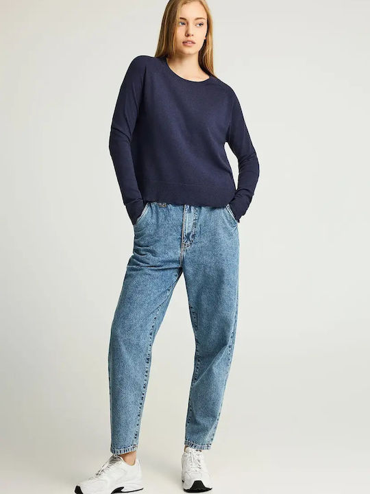 Women's Sweater Cotton Blue