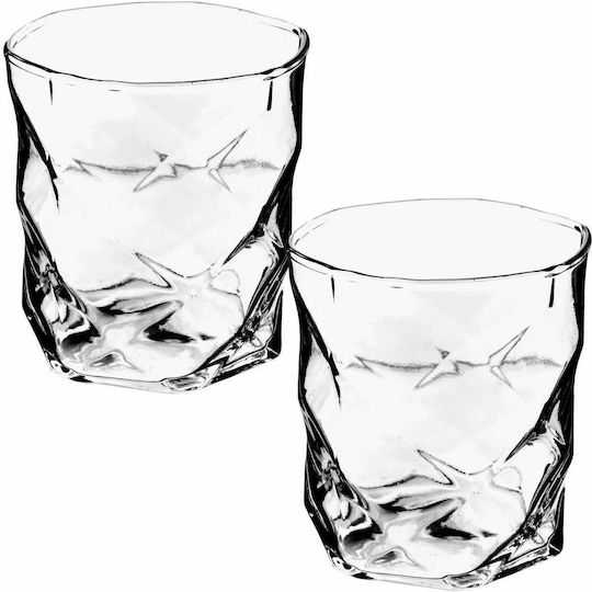Kadax Set Glasses Water Whiskey Glass 330ml 2 Pieces