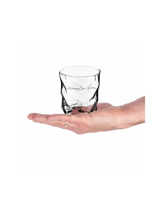 Kadax Σετ Ποτήρια Ουίσκι / Νερού από Γυαλί 330ml 2τμχ