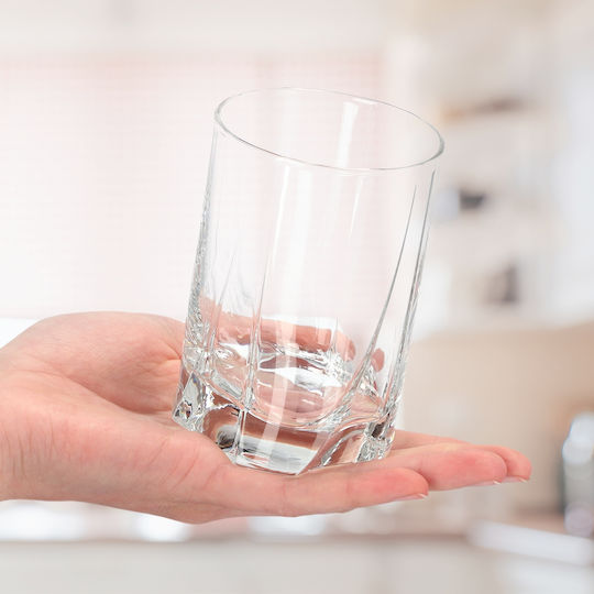 Kadax Σετ Ποτήρια Νερού Γυάλινα 245ml 6τμχ