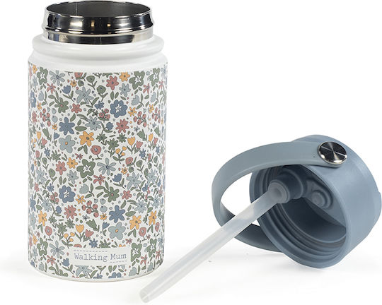 Walking Mum Παγούρι Θερμός Flowers 350ml 1120800761