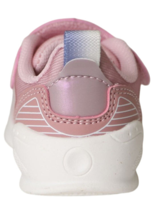 Galaxy Kids Sports Shoes Running with Hoop & Loop Closure Pink