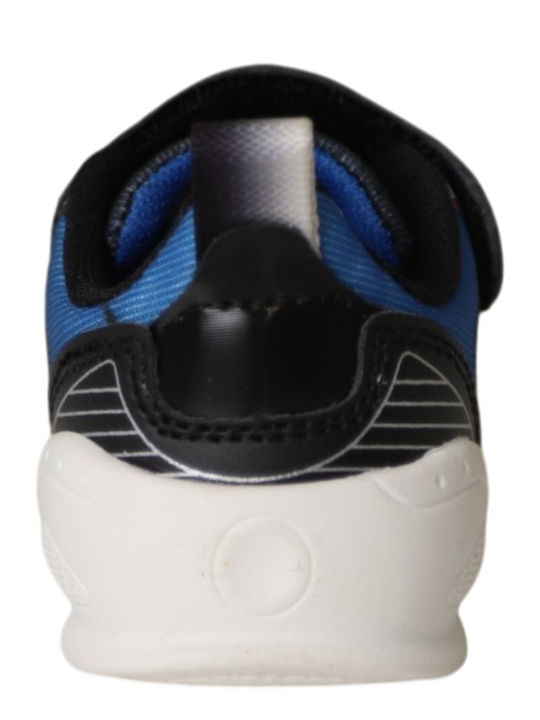 Galaxy Kids Sports Shoes Running with Hoop & Loop Closure Blue