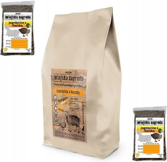 20kg Dry Food for Adult Dogs with Lamb and Duck