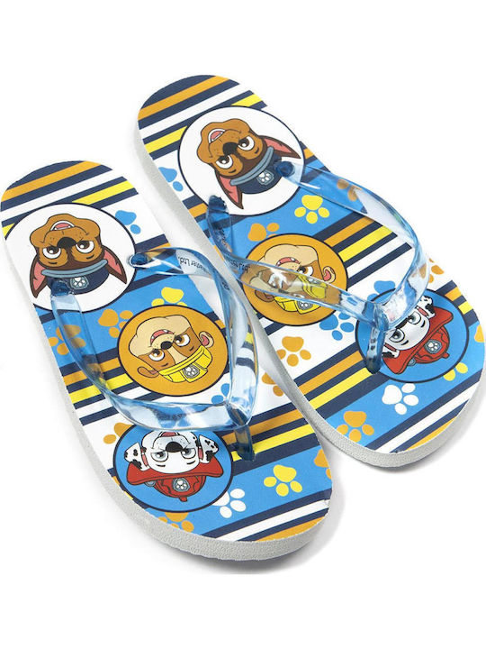 Kids' Flip Flops Paw Patrol White