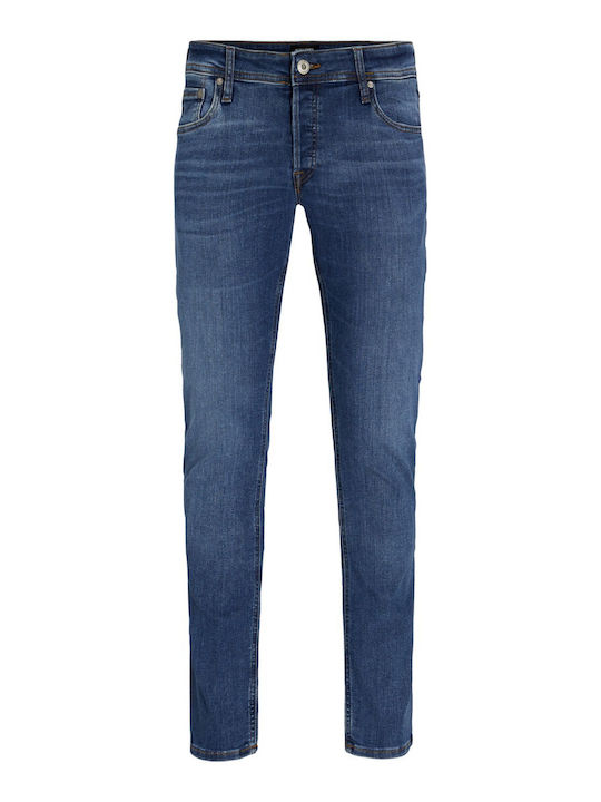 Men's Jeans Pants Elastic blue