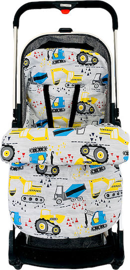 Sac de picioare pentru cărucior Multicolor