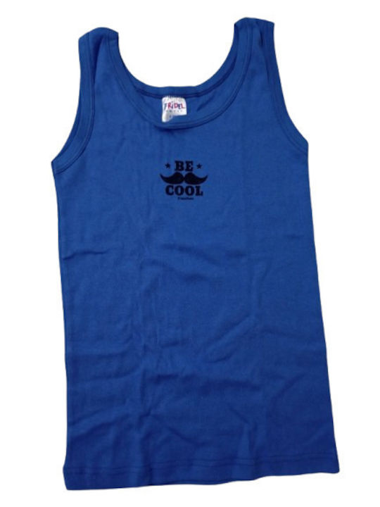 Fridel Petit Kids Underwear Tank Top Be Cool Blue