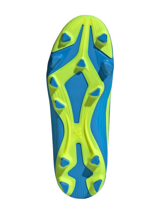 F50 Club FG/MG Kids Soccer Cleats And Shoes Molded Blue