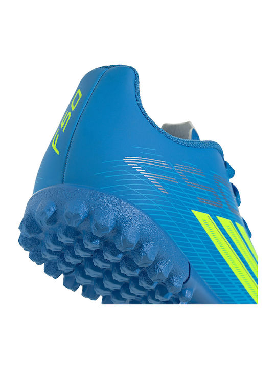 F50 Club TF Kids Soccer Cleats & Shoes Turf Blue