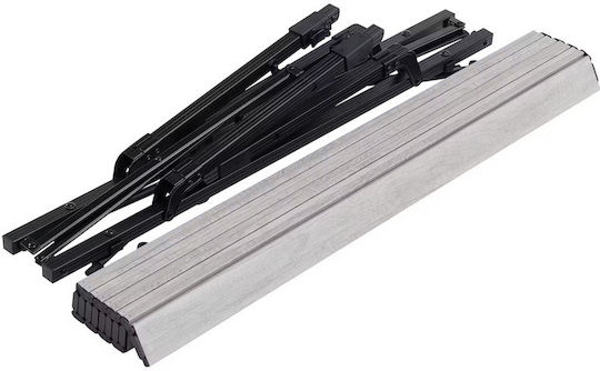 Outwell Τραπέζι Αλουμινίου για Camping Πτυσσόμενο 90x19x11cm Γκρι