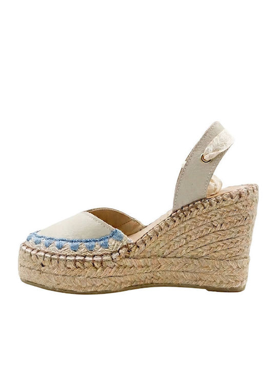 Women's Platforms Summer Style Espadrille Beige