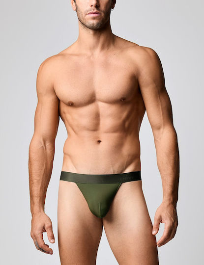 Obviously Apparel Ανδρικό Sexy String Πράσινο