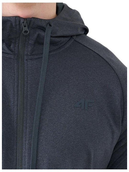Funktionale Herren Fleecejacke Grau