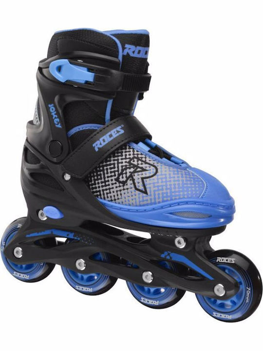 Roces Jokey Inline Αυξομειούμενα Rollers Μαύρα Παιδικά