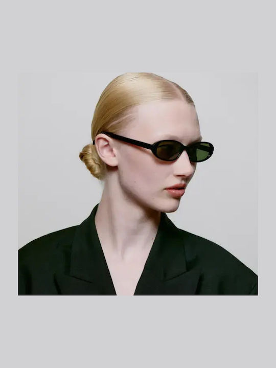 A.Kjaerbede Unisex Sunglasses with Black Frame and Black Lens KL2415-003