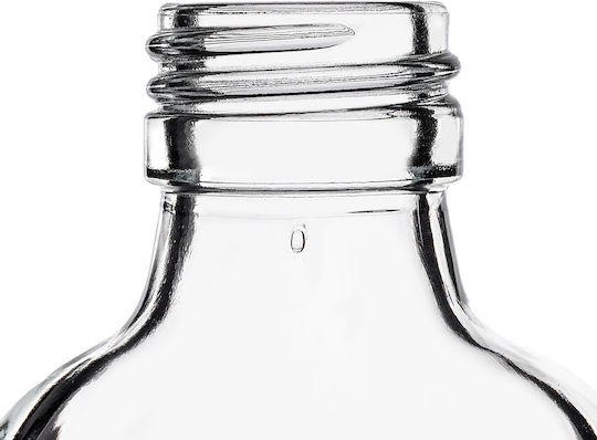 100ml Flask Bottle Blue Cap 1 Pc