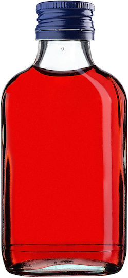 Kadax Wein-/Getränkeflaschen 100ml Marineblauer Deckel 10 Stück